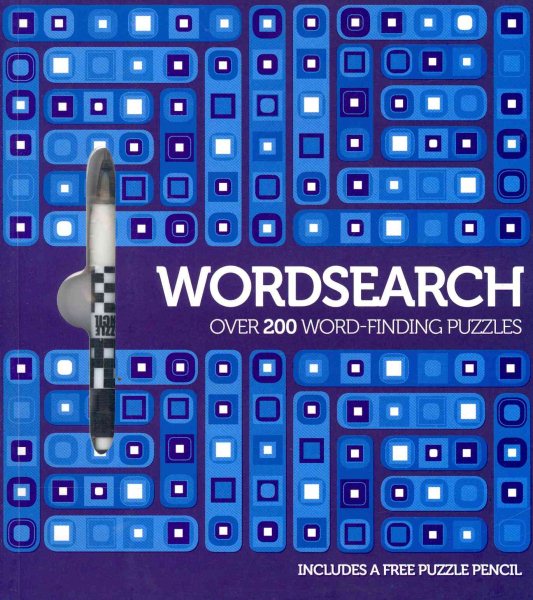 Wordsearch Puzzles w/ Pencil cover
