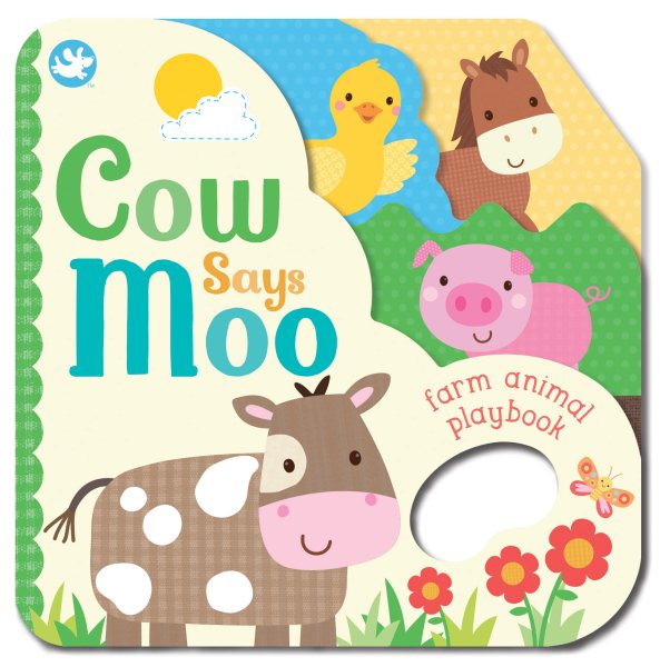 Cow Says Moo! (Little Learners) (Noisy Animal Play Book) cover