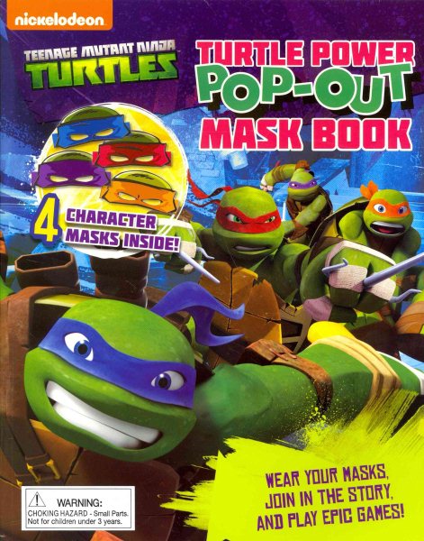 Teenage Mutant Ninja Turtles: Pop-Out Mask Book cover