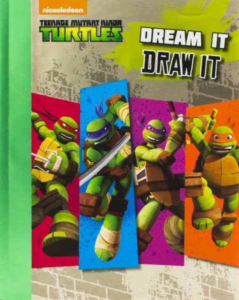 Teenage Mutant Ninja Turtles: Sketchbook Draw It, Dream It cover