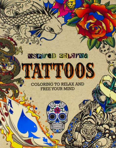 Tattoos Inspired Coloring cover