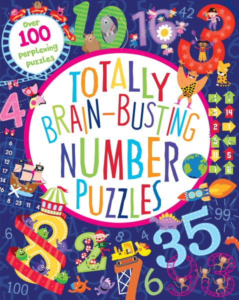 Totally Brain-Busting Number Puzzles cover