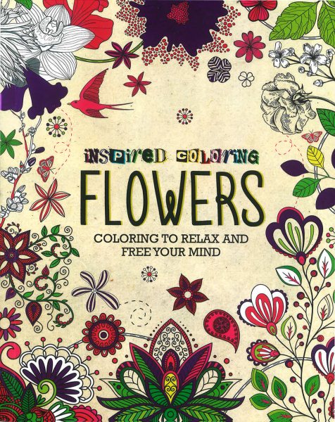 Flowers Inspired Coloring cover