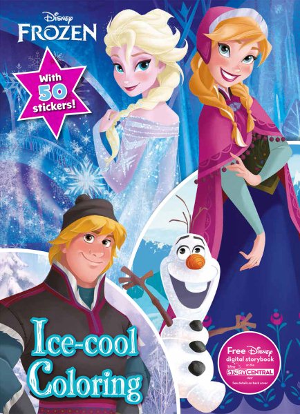Disney Frozen Ice-Cool Coloring cover
