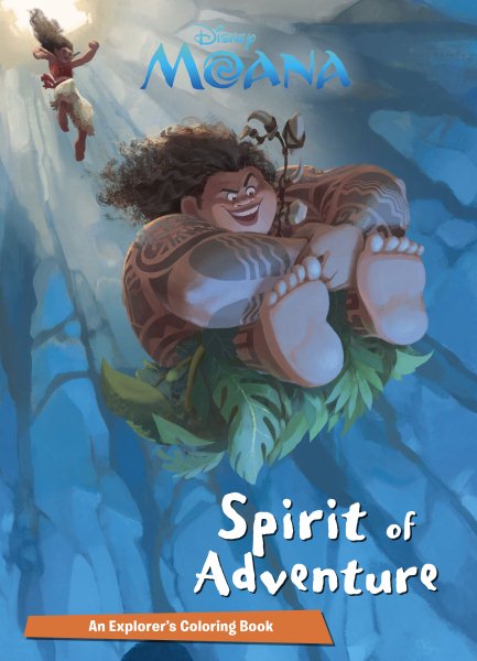 Disney Moana Spirit of Adventure (Color It) cover