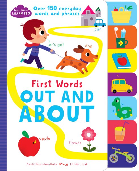 Out and About: First Words (Start Little, Learn Big) cover