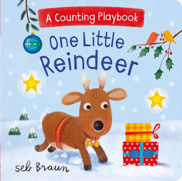 One Little Reindeer: A Counting Playbook cover