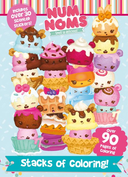 Num Noms Stacks of Coloring cover