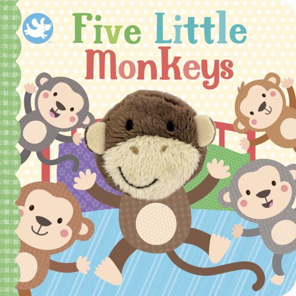 Five Little Monkeys Finger Puppet Book cover