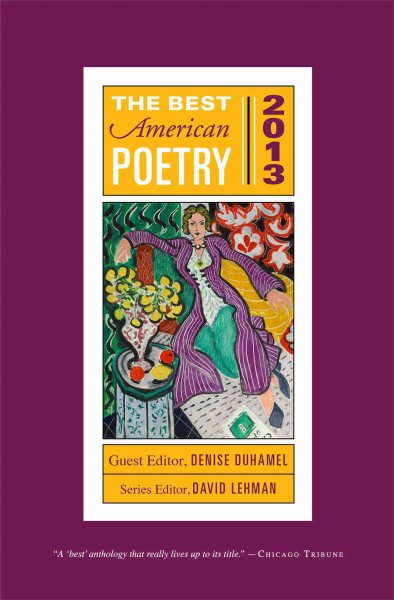The Best American Poetry 2013 (The Best American Poetry series) cover