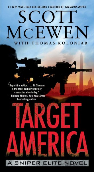 Target America: A Sniper Elite Novel (2) cover