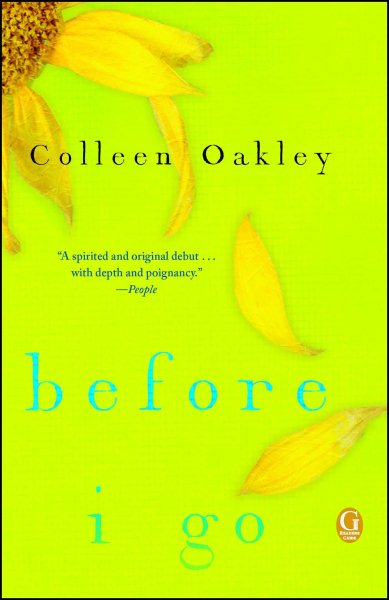 Before I Go: A Book Club Recommendation!