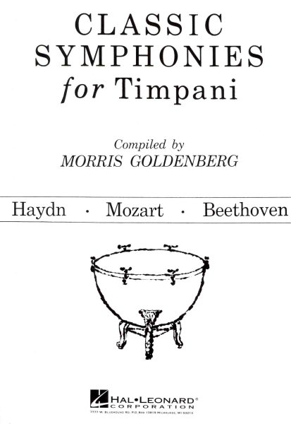 Classic Symphonies For Timpani cover