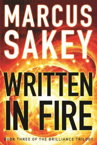 Written in Fire (The Brilliance Trilogy) cover