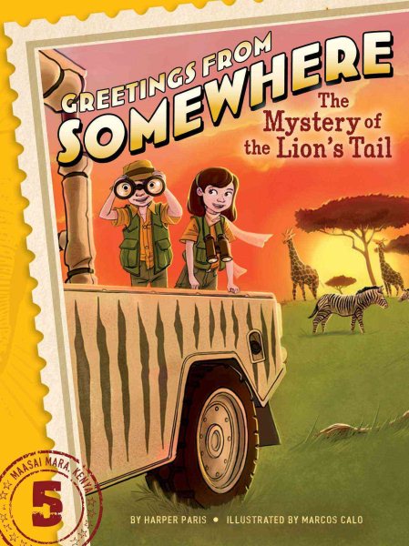 The Mystery of the Lion's Tail (5) (Greetings from Somewhere) cover