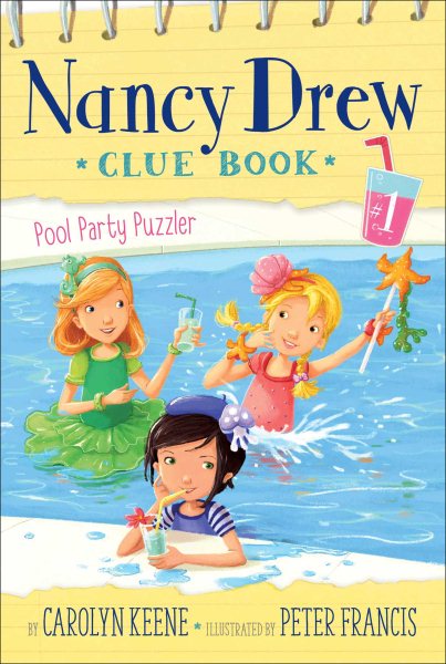 Pool Party Puzzler (1) (Nancy Drew Clue Book) cover