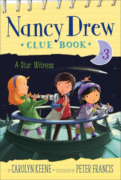 A Star Witness (3) (Nancy Drew Clue Book) cover