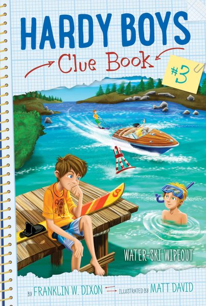Water-Ski Wipeout (3) (Hardy Boys Clue Book) cover