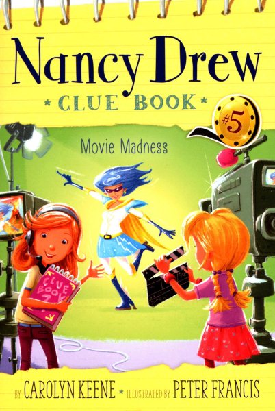 Movie Madness (5) (Nancy Drew Clue Book) cover