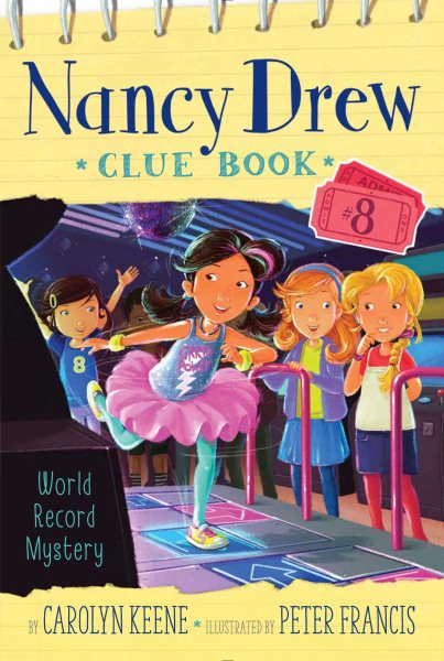 World Record Mystery (8) (Nancy Drew Clue Book) cover