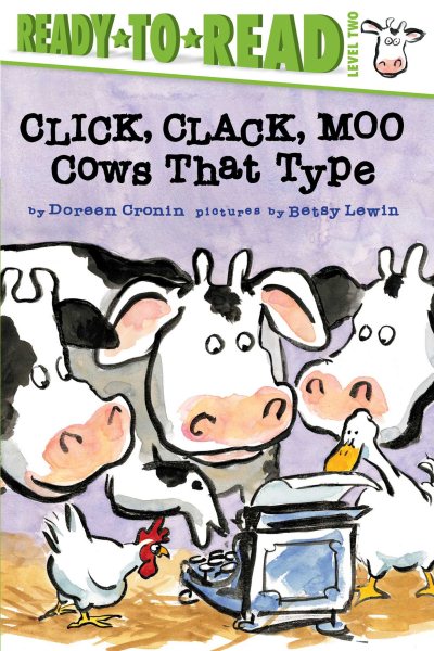 Click, Clack, Moo/Ready-to-Read: Cows That Type (A Click Clack Book) cover