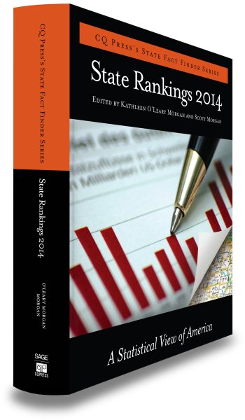 State Rankings 2014: A Statistical View of America (CQ Press's State Fact Finder Series) cover