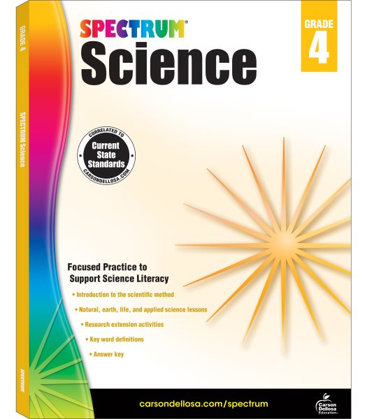 Spectrum Science, Grade 4 cover