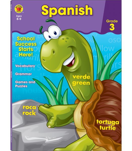 Carson Dellosa Spanish, Grade 3 Workbook cover