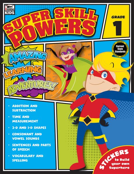 Super Skill Powers, Grade 1 cover