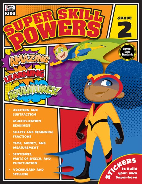 Super Skill Powers, Grade 2 cover