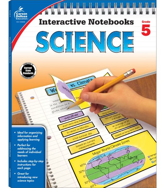 Science, Grade 5 (Interactive Notebooks) cover