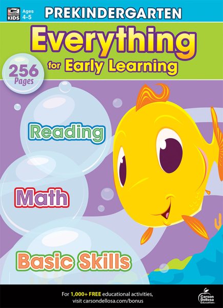 Everything for Early Learning, Grade PK cover