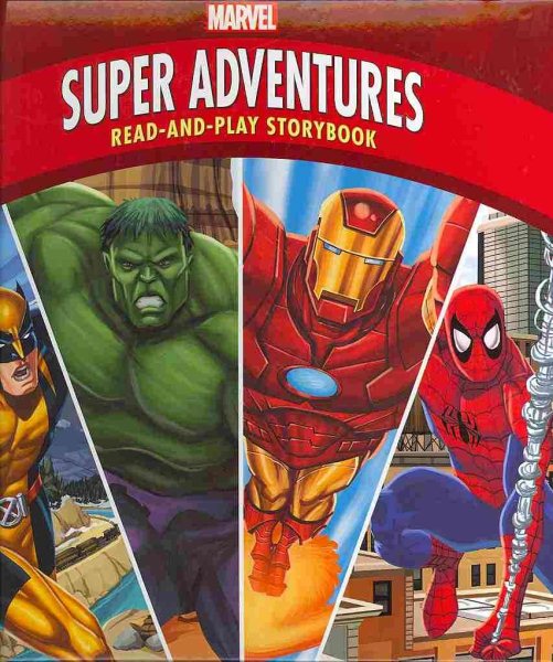 Marvel Super Adventures: Read-and-Play Storybook: Purchase Includes Mobile App for iPhone and iPad! Narrated by Stan Lee cover