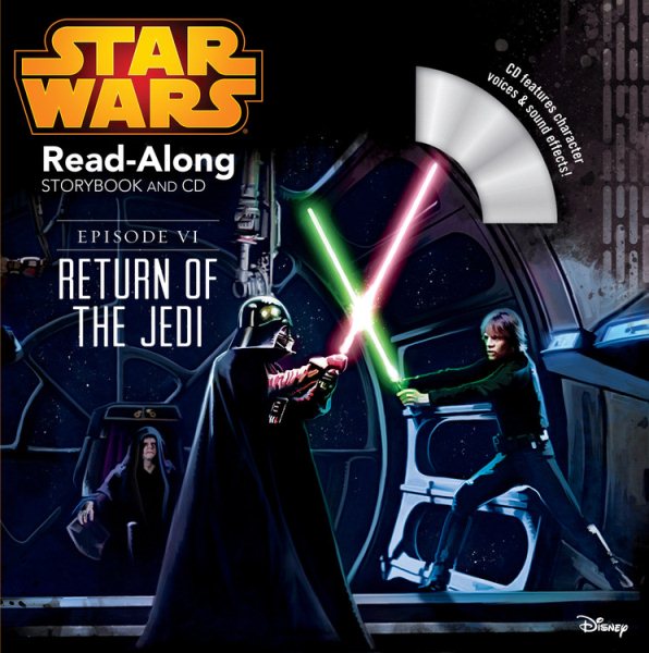 Star Wars: Return of the Jedi Read-Along Storybook and CD cover