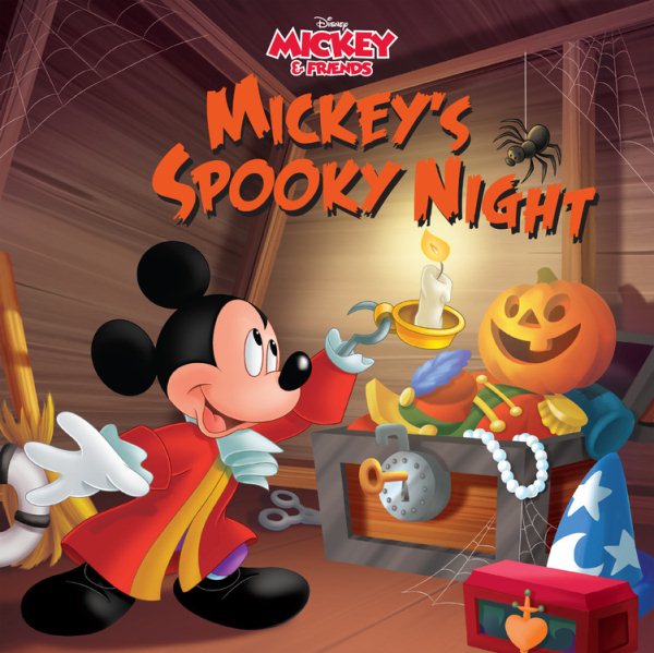 Mickey & Friends Mickey's Spooky Night: Purchase Includes Mobile App for iPhone and iPad! Read and Play (Mickey & Friends (Hardcover)) cover