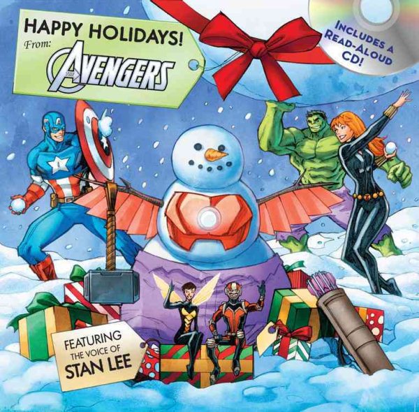 Happy Holidays! From the Avengers: Featuring the voice of Stan Lee! (Marvel: Avengers) cover