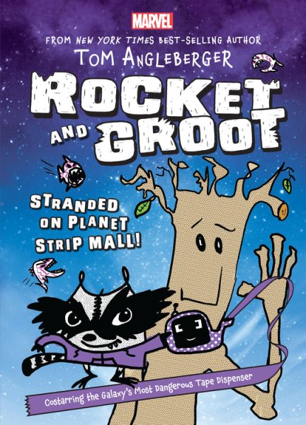 Rocket and Groot: Stranded on Planet Strip Mall! (Marvel Middle Grade Novel) cover