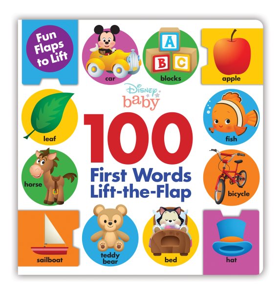 Disney Baby: 100 First Words LifttheFlap cover