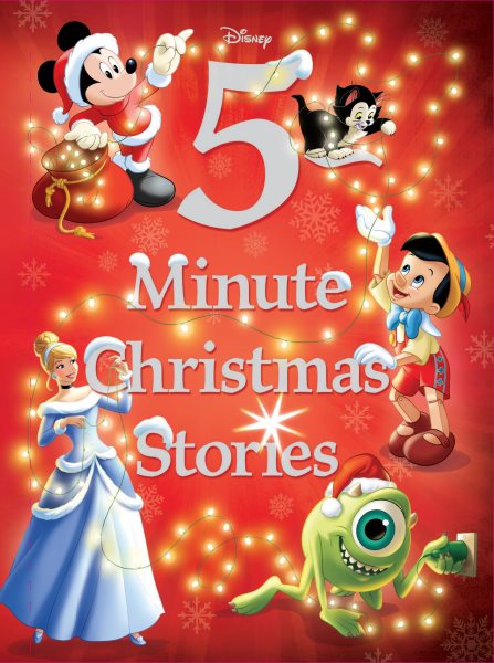 Disney 5-Minute Christmas Stories (5-Minute Stories) cover