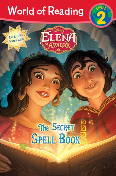 World of Reading: Elena of Avalor The Secret Spell Book: Level 2 cover