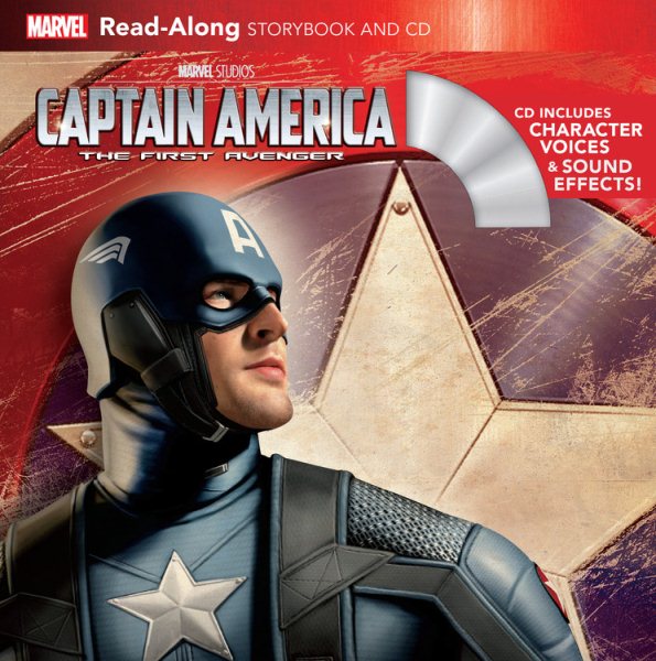 Captain America: The First Avenger Read-Along Storybook and CD cover
