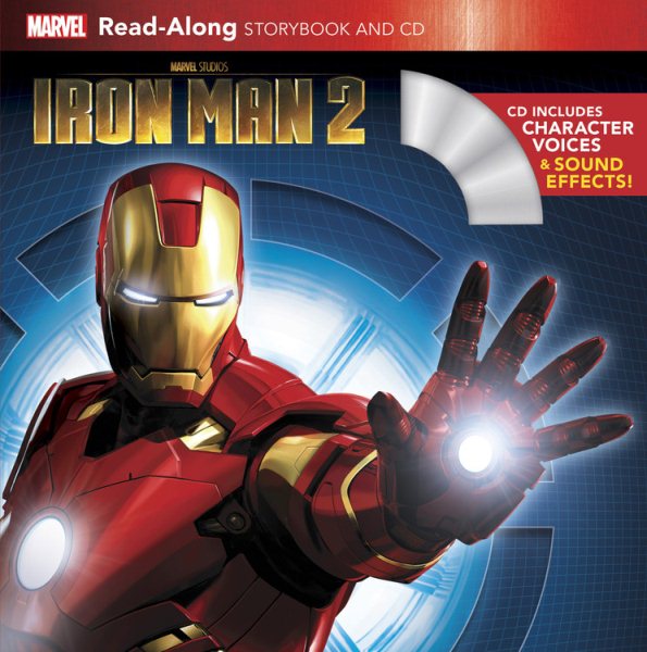 Iron Man 2 Read-Along Storybook and CD cover