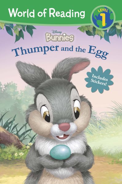 World of Reading: Disney Bunnies Thumper and the Egg (Level 1 Reader) cover