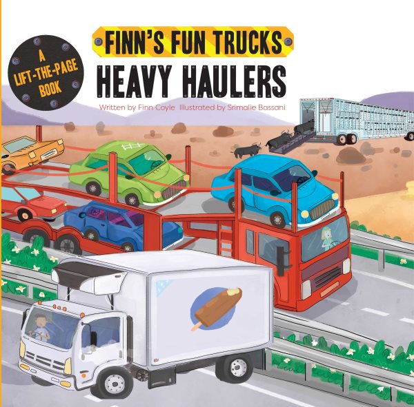 Heavy Haulers: A Lift-the-Page Truck Book (Finn's Fun Trucks)