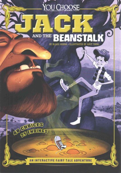 Jack and the Beanstalk: An Interactive Fairy Tale Adventure (You Choose: Fractured Fairy Tales) cover