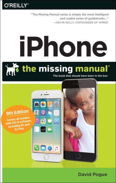 iPhone: The Missing Manual cover