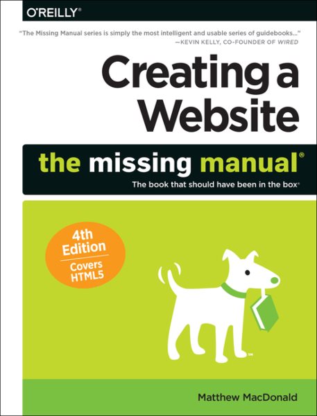 Creating a Website: The Missing Manual cover