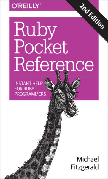 Ruby Pocket Reference: Instant Help for Ruby Programmers cover