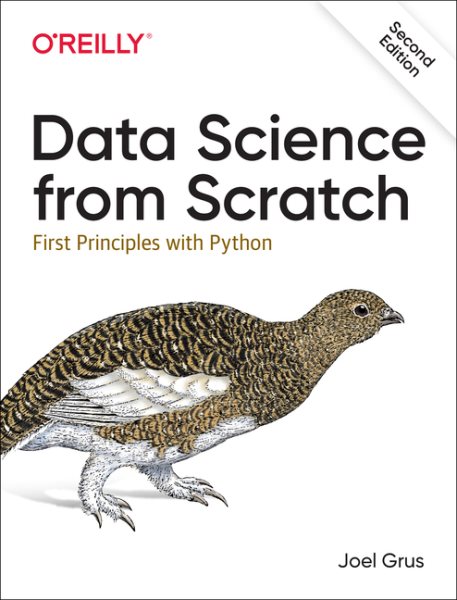Data Science from Scratch: First Principles with Python cover