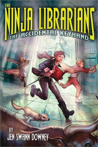 The Ninja Librarians: The Accidental Keyhand (The Ninja Librarians, 1) cover